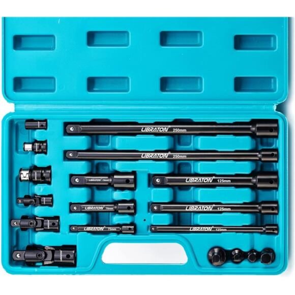 Socket Extension Set, Ratchet Extension Set, - Picture 1 of 7